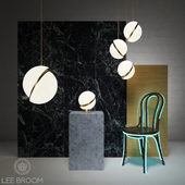 Lee Broom Bright on Bistro & Crescent Light