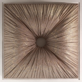 Decor from fabric to the ceiling