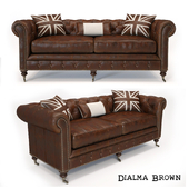 Диван Dialma Brown