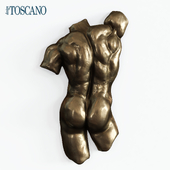 Nude Torso Wall Sculptures