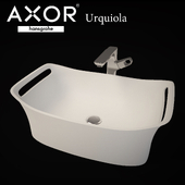 AXOR Urquiola Washbowl 625 x 408 mm + Single lever basin mixer 280