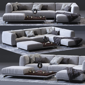 DITRE ITALIA St. Germain Corner Sofa 01