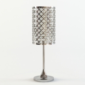 Possini Euro Glitz Crystal and Chrome Table Lamp