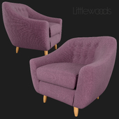 Claudia Fabric Armchair Littlewoods