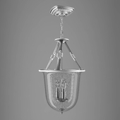 Dakota 3lt Pendant Chandelier Polished Antique Nickel