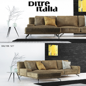 Диван Ditre Italia Dalton с декором