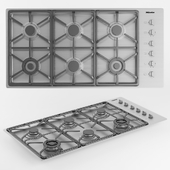 Miele KM 3484 6 Burner LP Gas Cooktop