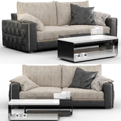 FORMERIN MANFREDI. TWIN cofee tables.