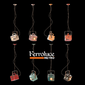 Светильник подвесной квадратный ferroluce INDUSTRIAL