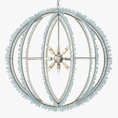 Currey and Company Saltwater Orb Chandelier