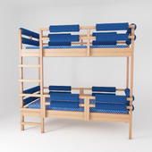 Children's bunk bed