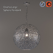 Oriana Large Sphere Pendant