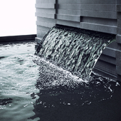 Waterfall for the pool