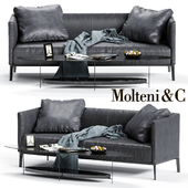 Molteni &amp; C CAMDEN Low Backrest Sofa