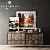Terrell Entertainment Console by Vanguard Furniture