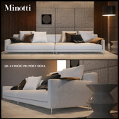 QUATTROO PIUPOST SOFA MINOTTI