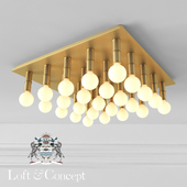ПОТОЛОЧНЫЙ СВЕТИЛЬНИК MEURICE FLUSH MOUNT CEILING LIGHT DESIGNED BY JONATHAN ADLER