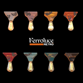 Потолочный светильник 150х150 Ferroluce RETRO коллекция VINTAGE