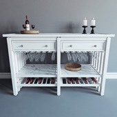 Сервировочный стол 01 \ serving table 01
