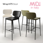 Wrap  H75 Stool / MIDJ in Italy