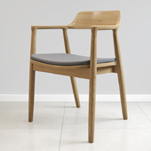 Hiroshima armchair wood