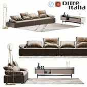 Ditre Italia Flick-Flack sofa