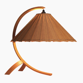 Cherry Arched Table Lamp