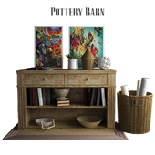 Pottery Barn Livingston Console Table