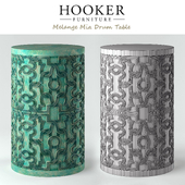 Hooker Furniture Melange Mia Drum Accent Table