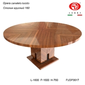 Фабрика A.L.F. group, гостиная Opera, стол обеденный круглый 160.