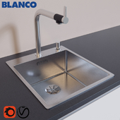 SINK BLANCO ANDANO 400-IF & BLANCO VONDA