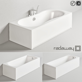 Radaway baths Set 2 + Steinberg bath/shower mixer