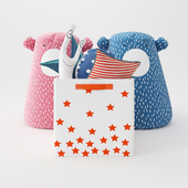 Набор игрушек от bloomingville и the land of nod