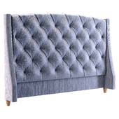 Jordan Button Tufted Wing Headboard