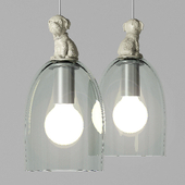 подвесной светильник "GLASS DOG PENDANT"