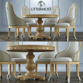 Стол + стулья Uttermost Sylvana