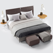 Flexform Cestone Bed