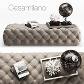 Casamilano Hyatt Ottoman 160
