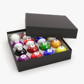 Pool Balls in Box