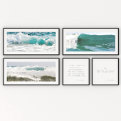 Set of paintings 1 (Knockin' on Heaven's Door)
