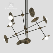 ЛЮСТРА DISC TURBAYA SS-9 CHANDELIER