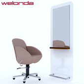 Weloda vida chair and style mirror