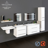 Villeroy & Boch коллекция Avento умывальники