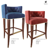 BOURBON BAR STOOL AND COUNTER STOOL