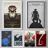 Постеры на тему компьютерных игр №2
