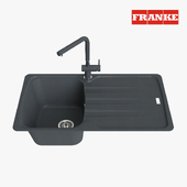 Franke Aneta Sink AZG 611 Fragranite Onyx