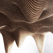 Parametric decor holl / Parametric decor hall