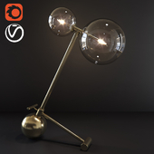 ЛАМПА GLASS GLOBE MOBILE BOOM