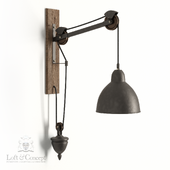 Настенный светильник STEAMPANK RUST IRON WALL LAMP