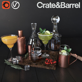 Alсohol set Crate&Barrel